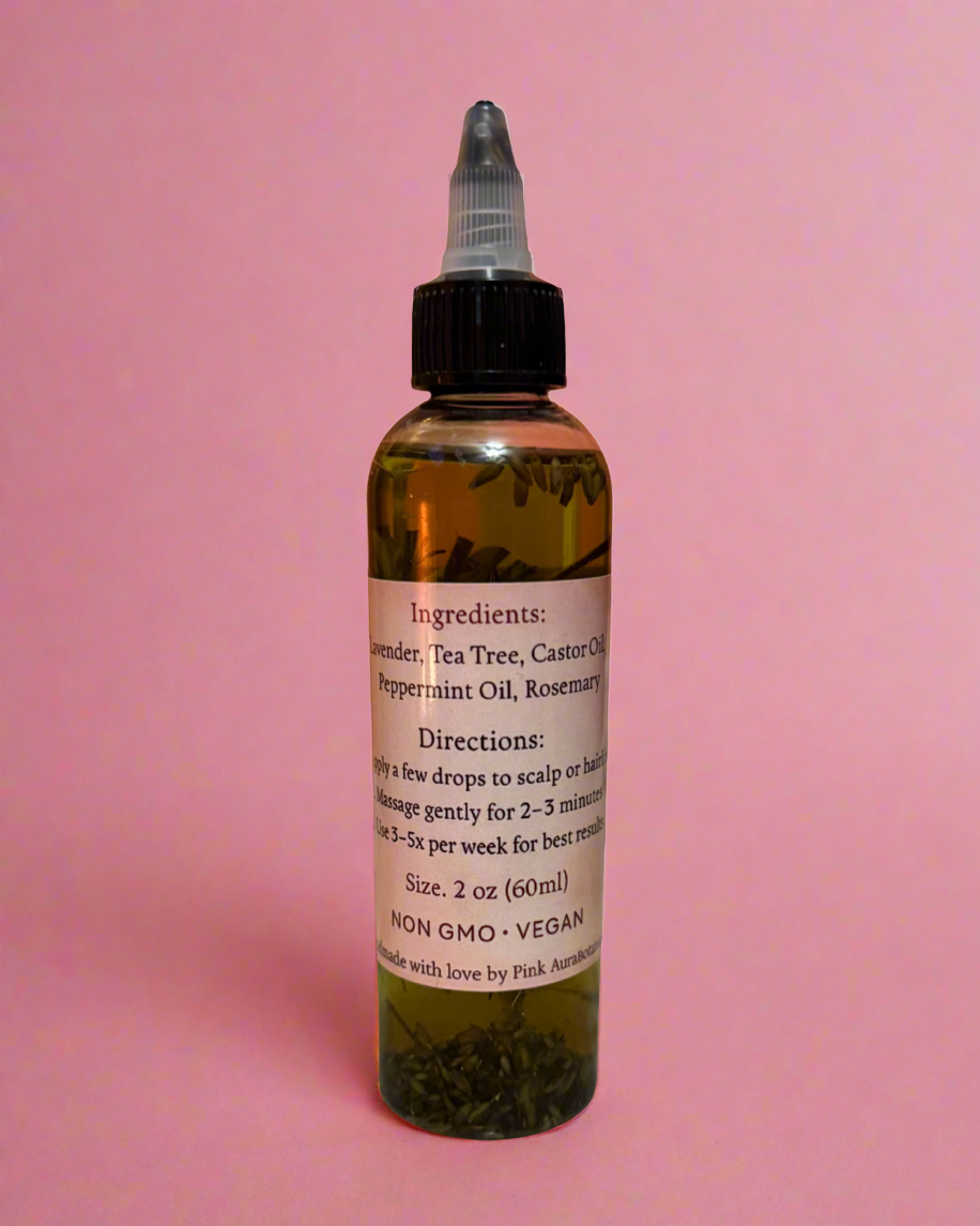 Pink Aura Hair Growth Oil 4oz
